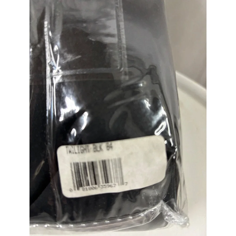 Twilight Room Darkening Black Grommet Curtain Panel 84 Inch Noise Reducing New
